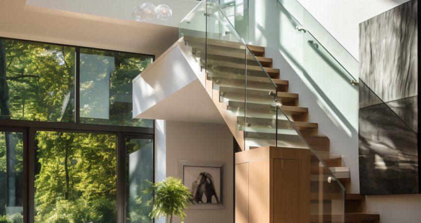 modern styled entryway real state